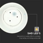 5W Lumină de Perete LED Corp Rotund IP65 3000K - Image 5