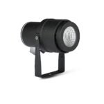 12W LED Lampă de Grădina cu Țep Corp Negru 4000K