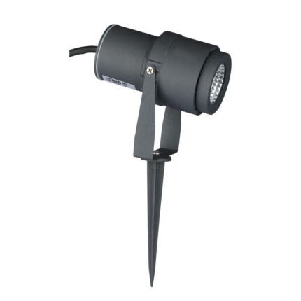 12W LED Lampă de Grădina cu ȚepCorp Gri 3000K