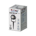 12W LED Lampă de Grădina cu ȚepCorp Gri 3000K - Image 4