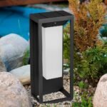 2W LED Lumină de Perete Solară Cip SAMSUNG Corp Gri 3000K - Image 2