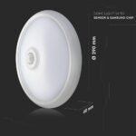 Aplică LED cu Senzor Cip SAMSUNG 12W 4000K - Image 4