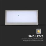 20W LED Lampă LED Exterior Soft Light-Mare 4200K Corp Negru IP65 - Image 3