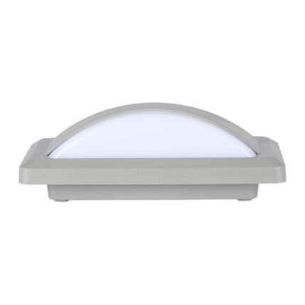12W LED Lumină de Exterior Softlight 3000K Corp Gri IP65