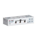 18W LED Lampă de Perete Trei Direcții 4000K Alb