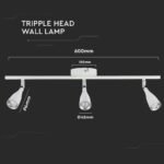13.5W LED Lampă de Perete 3000K Alb - Image 4