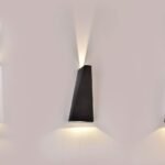 6W Lumină de Perete LED Corp Negru IP65 3000K - Image 2