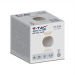 4W Lumină de Perete LED Corp Alb Rotund IP65 3000K - Image 3