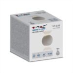 4W Lumină de Perete LED Grey Corp Rotund IP65 3000K - Image 3