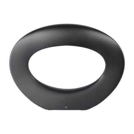 9W Lumină de Perete LED Corp Negru 3000K