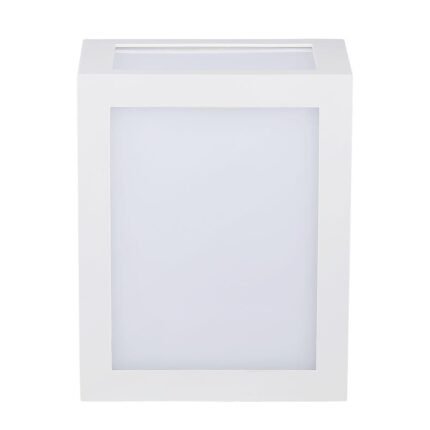 12W LED Lumină de Perete Corp Alb IP65 3000K