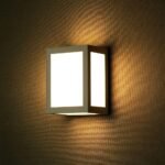 12W LED Lumină de Perete Corp Gri IP65 3000K - Image 2