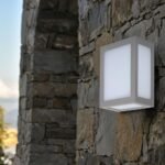 12W LED Lumină de Perete Corp Gri IP65 3000K - Image 4