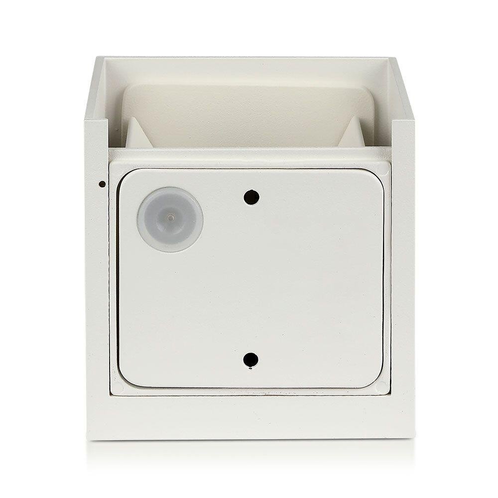 11W Lampă de Perete LED Cip Bridglux Alb 3000K Pătrat