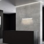 16W Lampă de perete LED Corp Alb IP44 3000K - Image 2