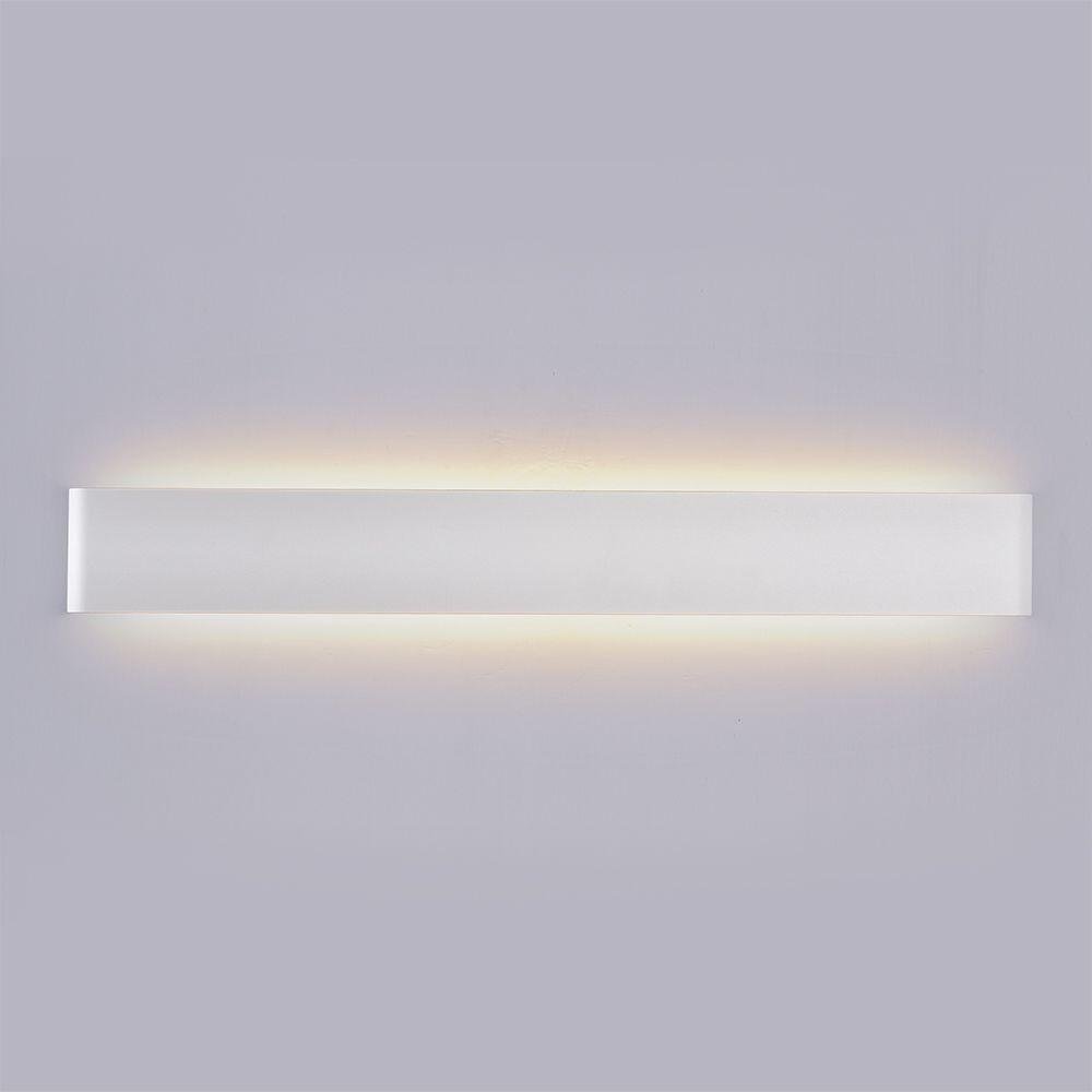 17W Lampă de perete LED Corp Alb IP44 3000K