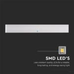 17W Lampă de perete LED Corp Alb IP44 3000K - Image 5