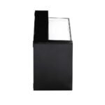12W LED Lumină de Perete Sami-Frame Negru Pătrat IP65 3000K