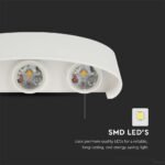 5W Lampă de Peretet Alb Nisip IP54 4000K - Image 5