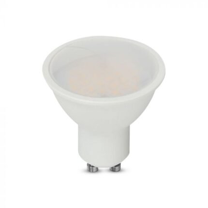 Spot LED GU10 10W Milky Cover Plastic 3000K