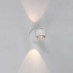 10W LEDLampă de Perete Corp Alb 3000K