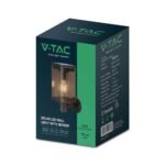 2.5W LED Lampă de Perete Bolard E27 cu Senzor cu Microunde IP44 - Image 2
