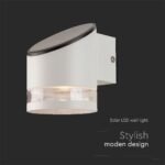 1W LED Lampă de Perete Solară SMD Cu Senzor cu Microunde IP44 3000K - Image 4