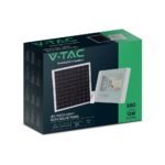 12W LED Proiector Solar 4000K Corp Alb - Image 3