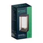 1W Lampă de Perete 3000K Negru IP54 - Image 2