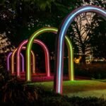 Bandă LED Cu panou Solar IP67, Telecomanda, RGB - Image 9