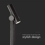 2×2.6W Stalp de Gradină cu două Direcții (129x159x1000mm) 4000K Corp Negru IP44 - Image 4