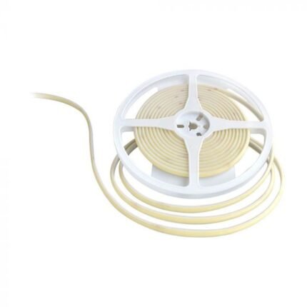 Bandă LED COB 320 LED 10W/m Roșu IP67 24V 5m