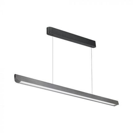 36W LED Lampă Lineară Suspendată cu Difuzor de Lumină-CCT: 3in1 Corp Gri