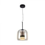 6W Pendul LED Designer Metal + Sticlă D250*H240 3000K