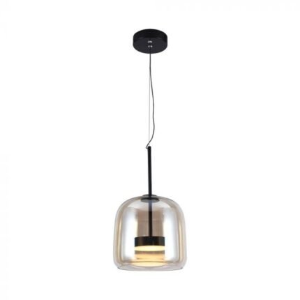 6W Pendul LED Designer Metal + Sticlă D250*H240 3000K