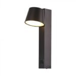 8W LED Lampă de Perete Corp Negru 3000K
