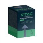 3W LED Lampă de Masă cu Acumulator 4000mAh CCT: 3in1 Corp Albastru Dimabil - Image 2