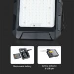 Proiector Solar LED 1800lm, Baterie externa 12Ah, Culoare 4000K - Image 4