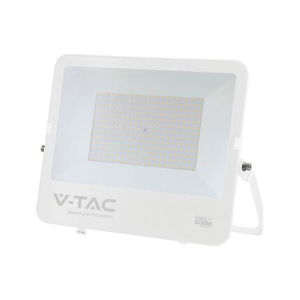 200W Proiector LED Cip CREE Corp Alb Sticlă Gri 6500K 135lm/W