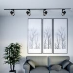 35W LED COB Proiector pe Șină Cip CREE 4000K Corp Negru - Image 2