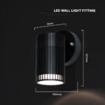 Lampă de Perete GU10 Simplă IP44 - Image 3