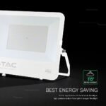 200W Proiector LED Cip CREE Corp Alb Sticlă Gri 6500K 135lm/W - Image 6