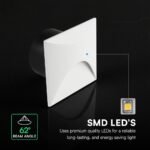 3W LED Lumină pentru Treaptă 3000K - Image 5