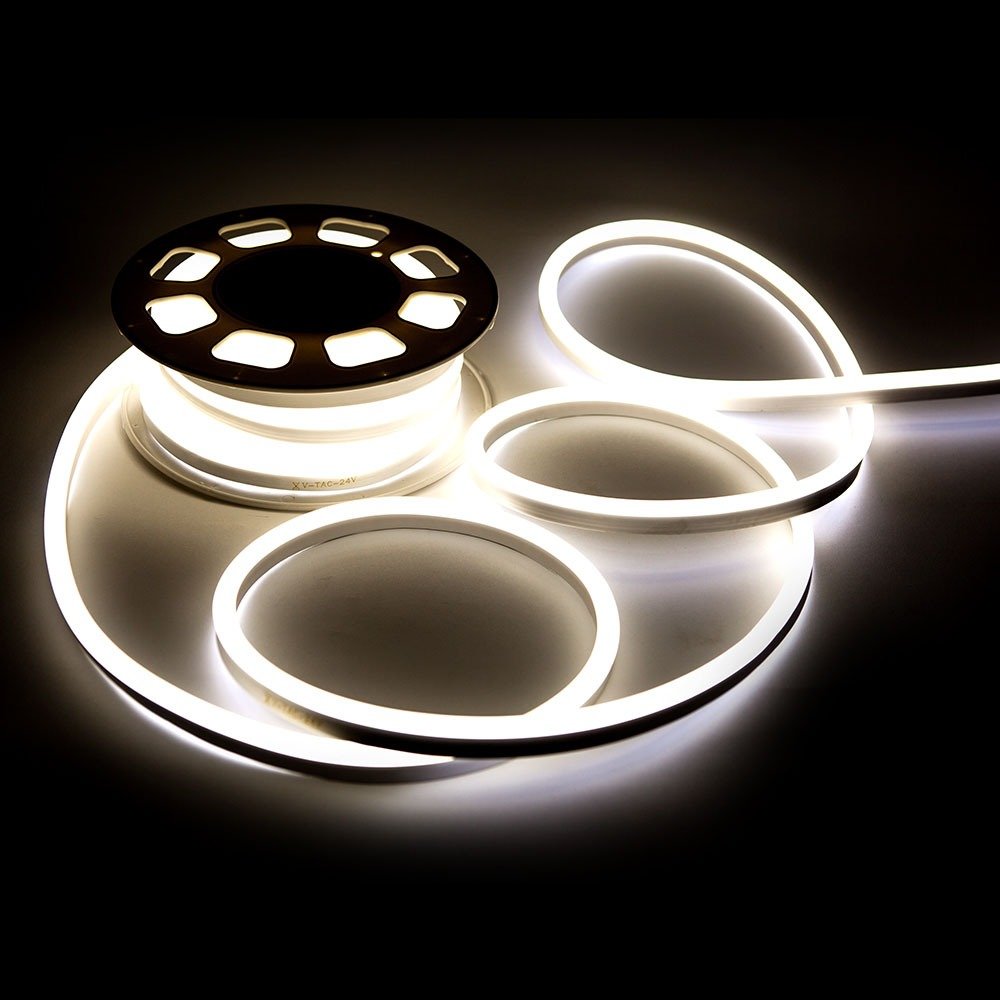 Neon Flex 24V, Alb natural
