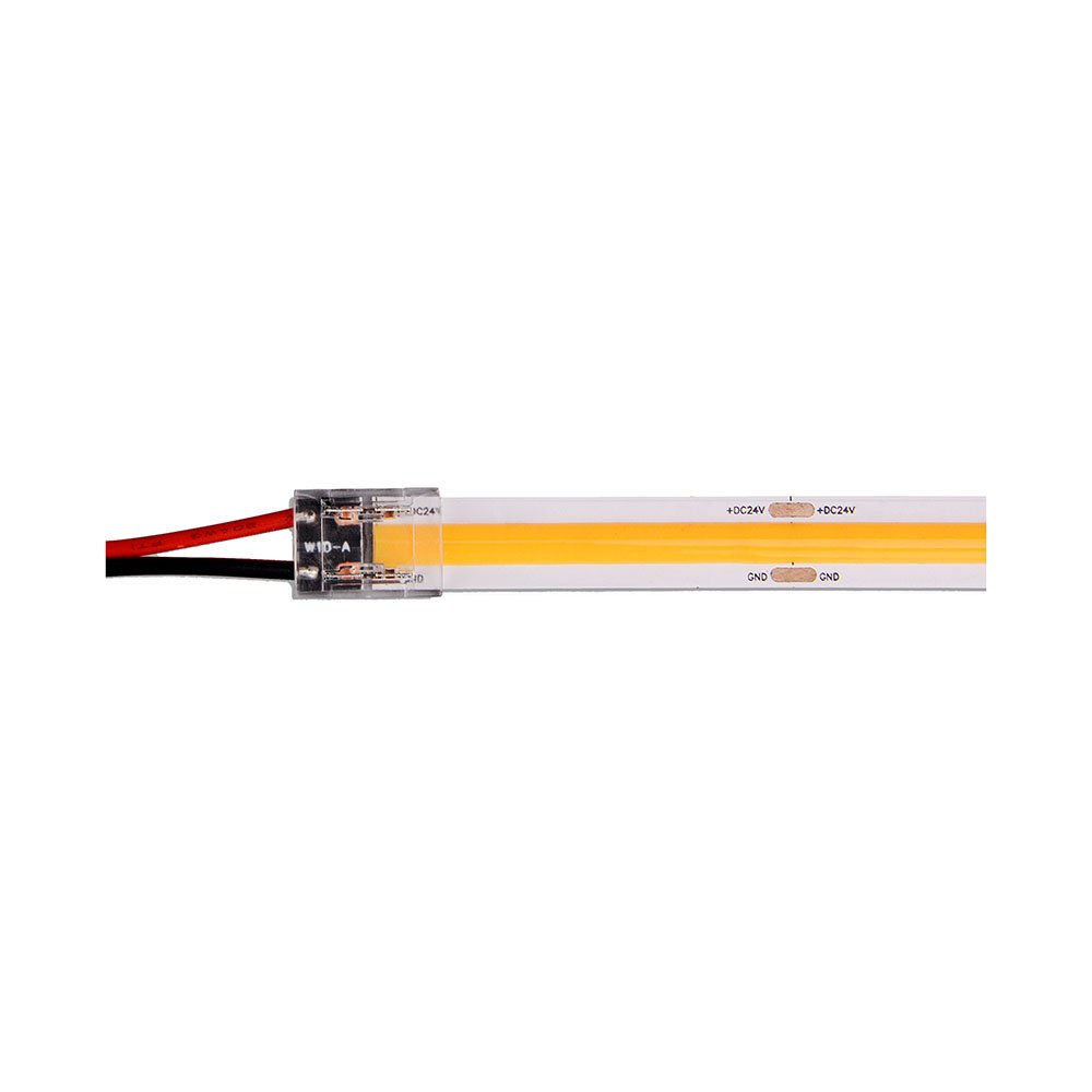 Conector pentru Bandă LED COB 8mm Capăt Simplu