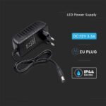 LED Sursă Alimentre 42W 12V 3.5A Plastic IP44 - Image 2