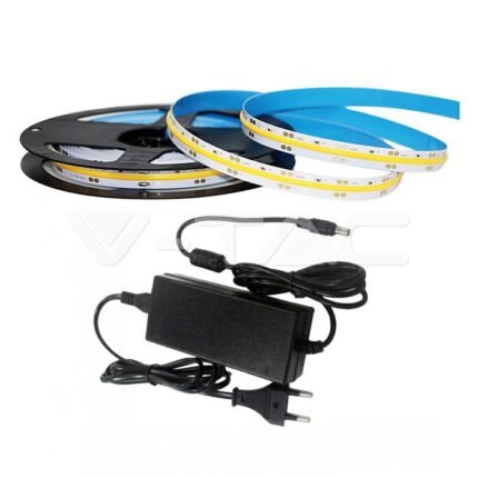 Bandă LED COB Set IP20 24V 6000K 512 LEDs 12W/m 5m