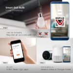 Bec LED 4.5W E27 G45 SMART RGB, Alb, Alb Cald - Image 5