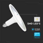Bec LED SAMSUNG Cip 18W Acril UFO Plastic 4000K - Image 5