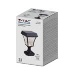2W Lampă Solară LED Corp Negru 3in1 IP44 - Image 2